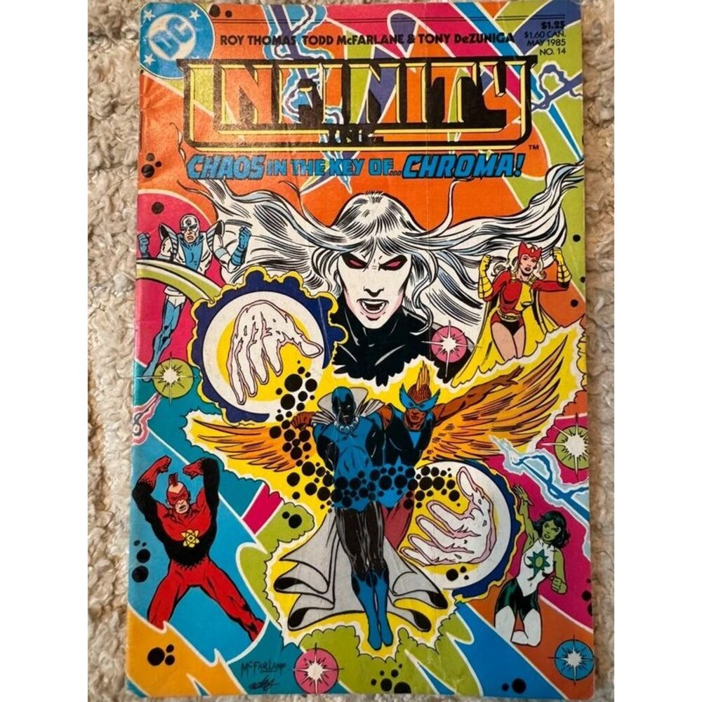 Infinity, Inc. #14 Chaos In The Key Of Chroma! Comic